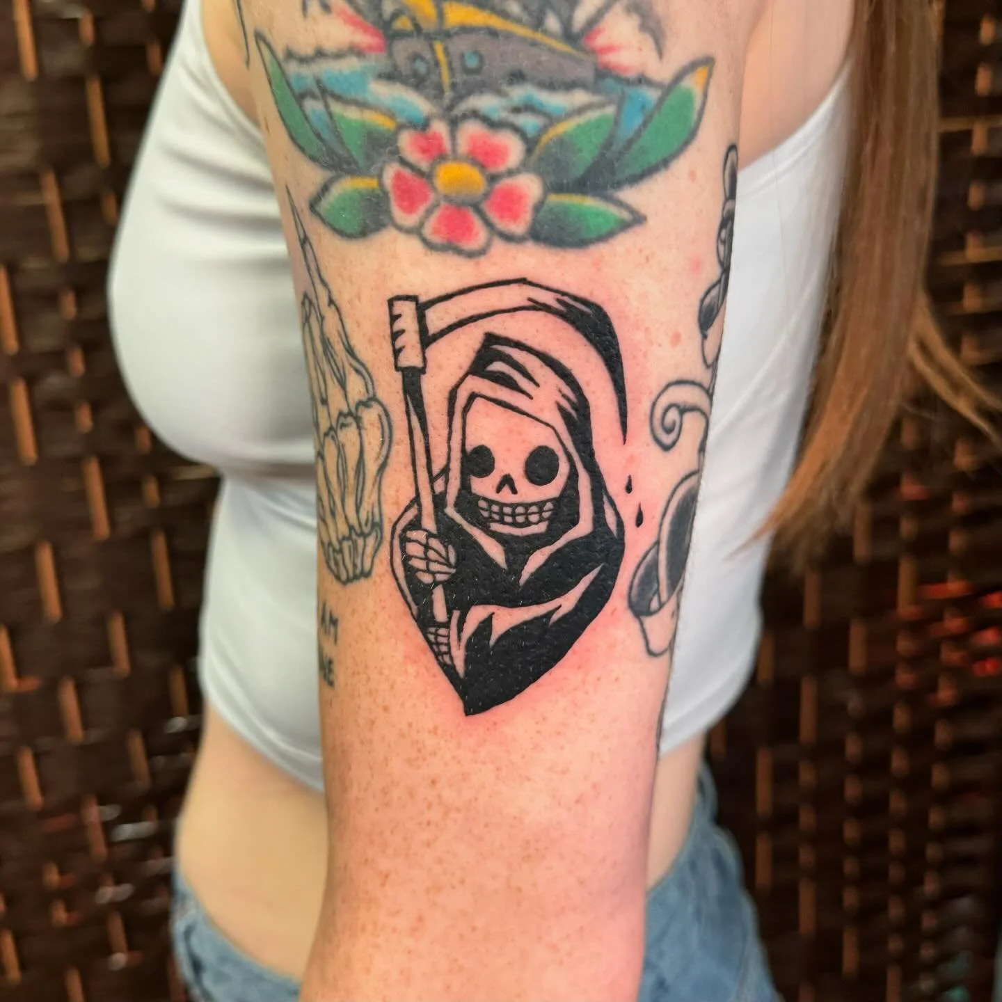☠️
.
.
.
.
.
#maxcreo #creotattoo #blackworktattoo #traditionaltattoo #traditionaltattoos #boldtattoo #boldtattoos #blacktattoo #blacktattoos #woodcutstyle #woodcuttattoo #stpetetattoo #tampatattooartist #tampatattoos #tampatattoo #tampatattooshop #s