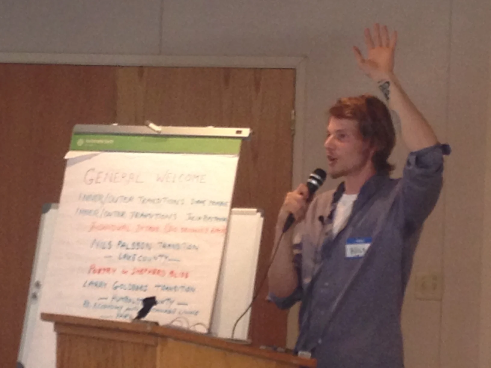 Nils to Speak and Gather Signatures at Open Mic in K'Ville