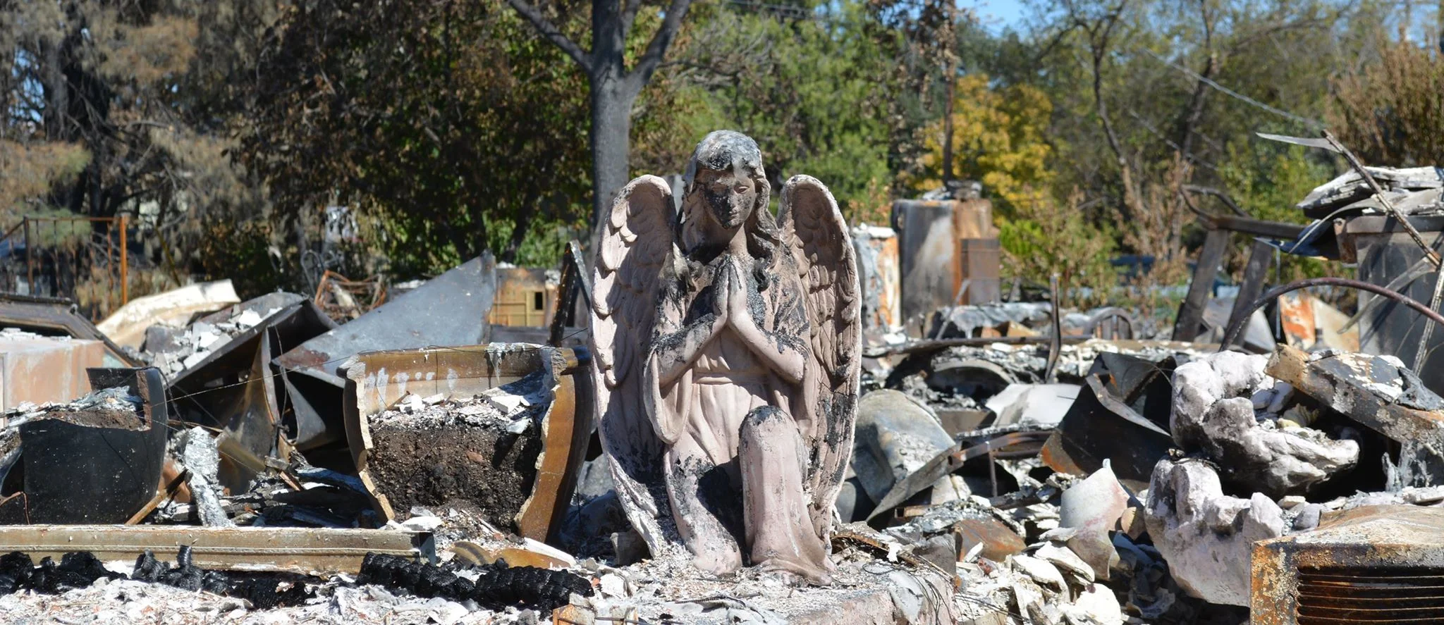 Sign for Nils at the Valley Fire Rebuild Expo