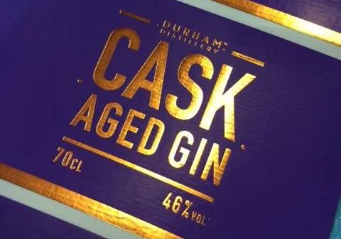 Cask Aged Gin Labels