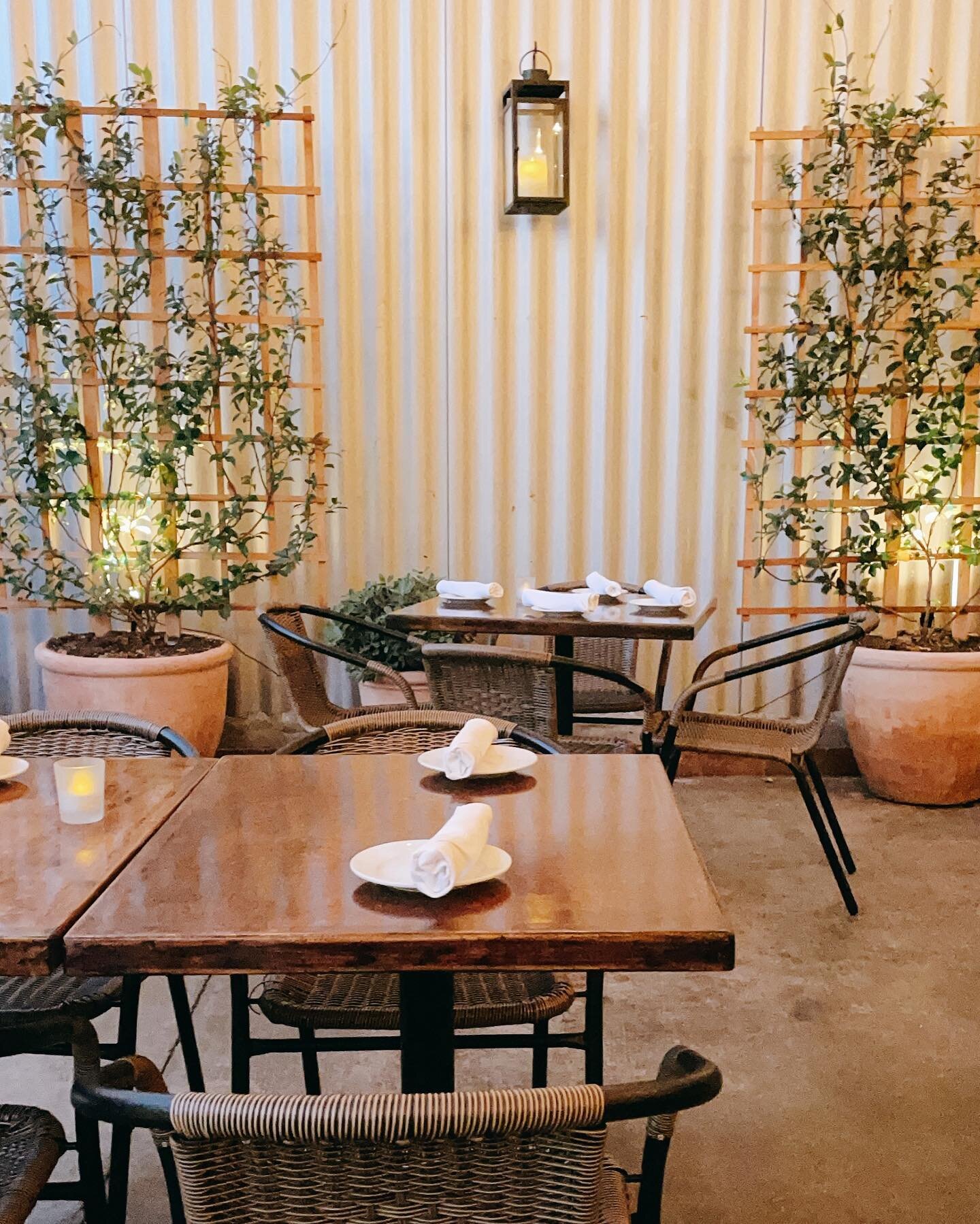 Summer is in full swing and our garden patio is beaming with all your dream al fresco vibes ✨ Book a table for two or bring the whole gang! We&rsquo;re here Tuesday through Sunday cocktails, pasta, and a variety of specials prepared by @cheffogegio ❤