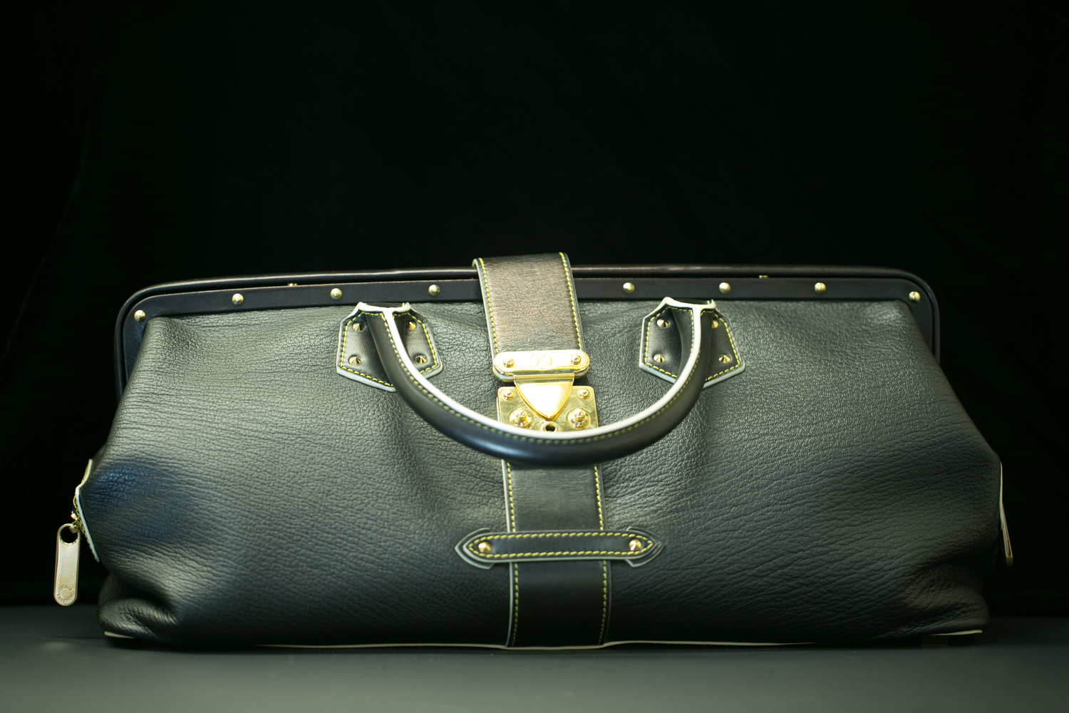 Louis Vuitton Suhali Ingenieux Black Doctors Bag — New York Diamond Center
