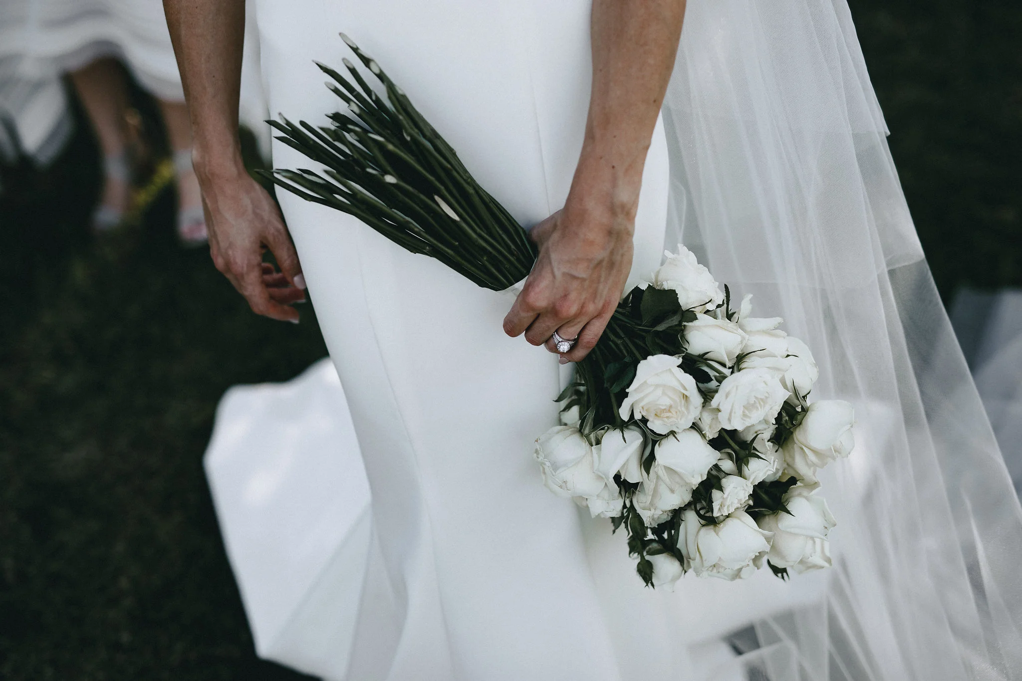 GOWN: CHOSEN Broome gown and Sheath Veil |&nbsp;PHOTOGRAPHER: Christopher Morrison