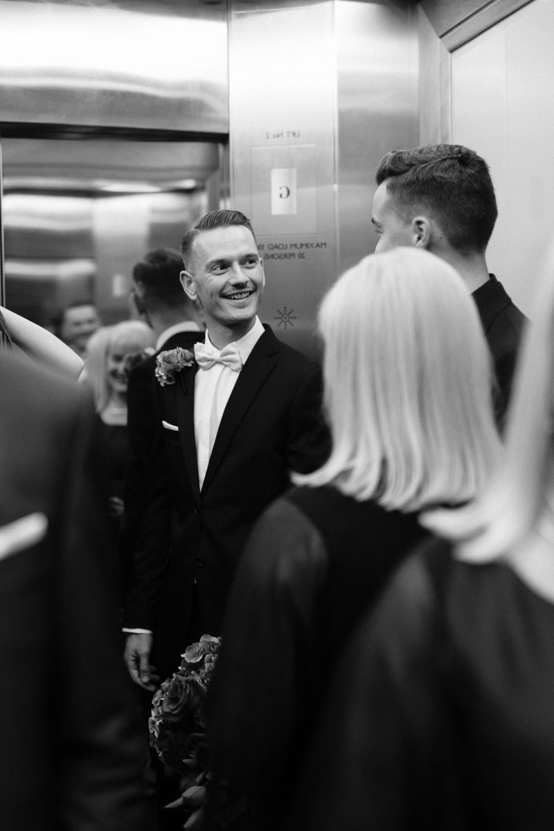  Alexander Ross and Nicholas Ross from Same-sex wedding directory Mr Theodore legally get married at Entrecote in South Yarra. Photos by Olivia and Thyme. 