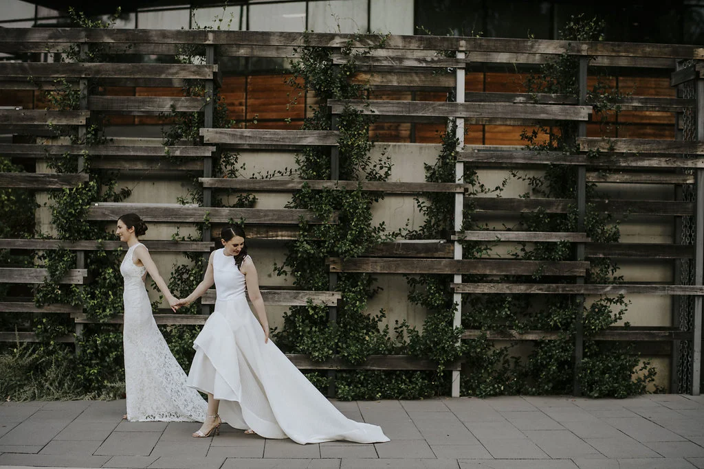Amanda &amp; Emily: An intimate, less traditional wedding beaming with beauty