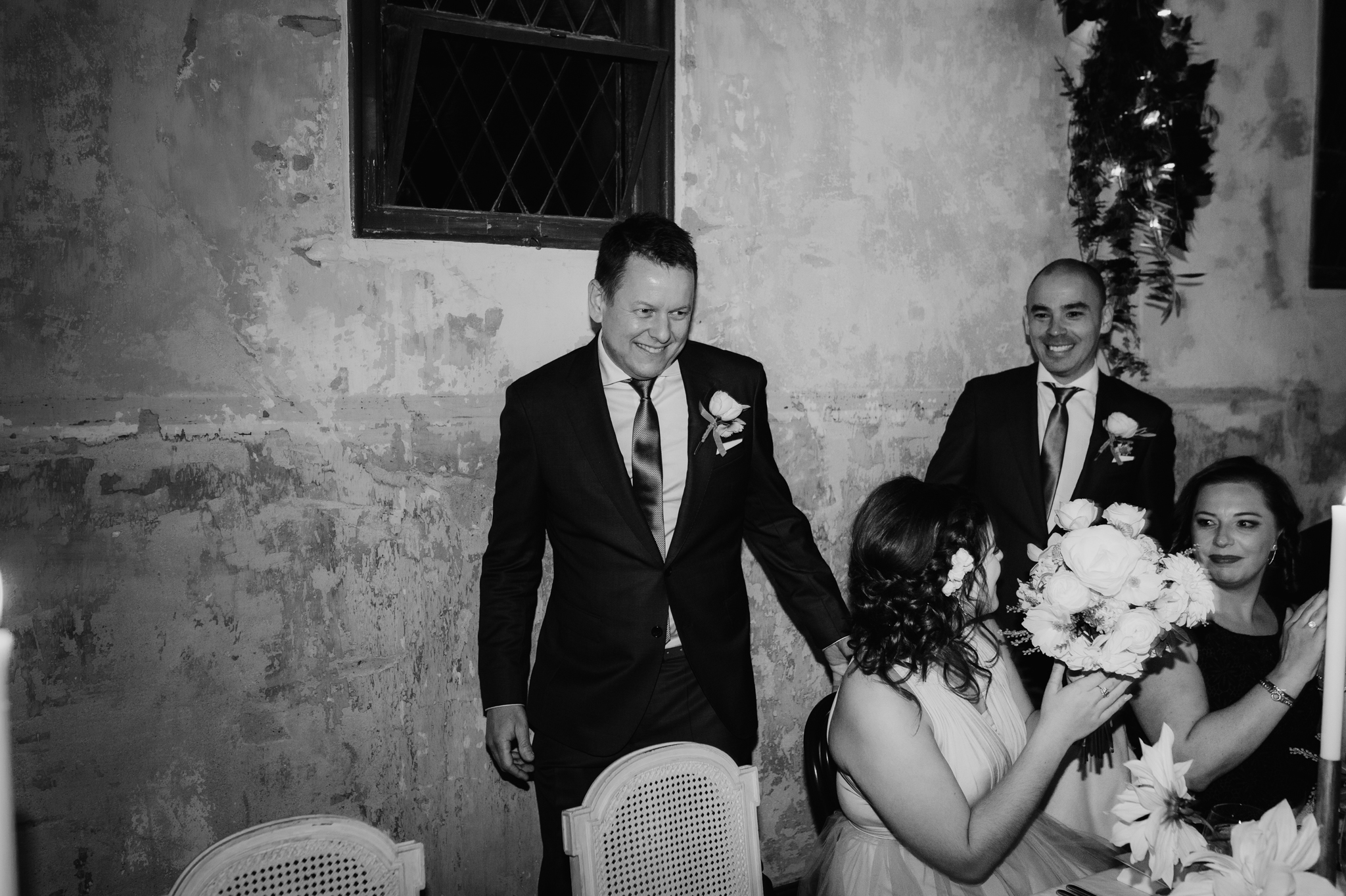 Same-Sex wedding featured on Mr Theodore a wedding directory Australia. Featuring Prunella, Churchill Events and Long Way Home Photography.