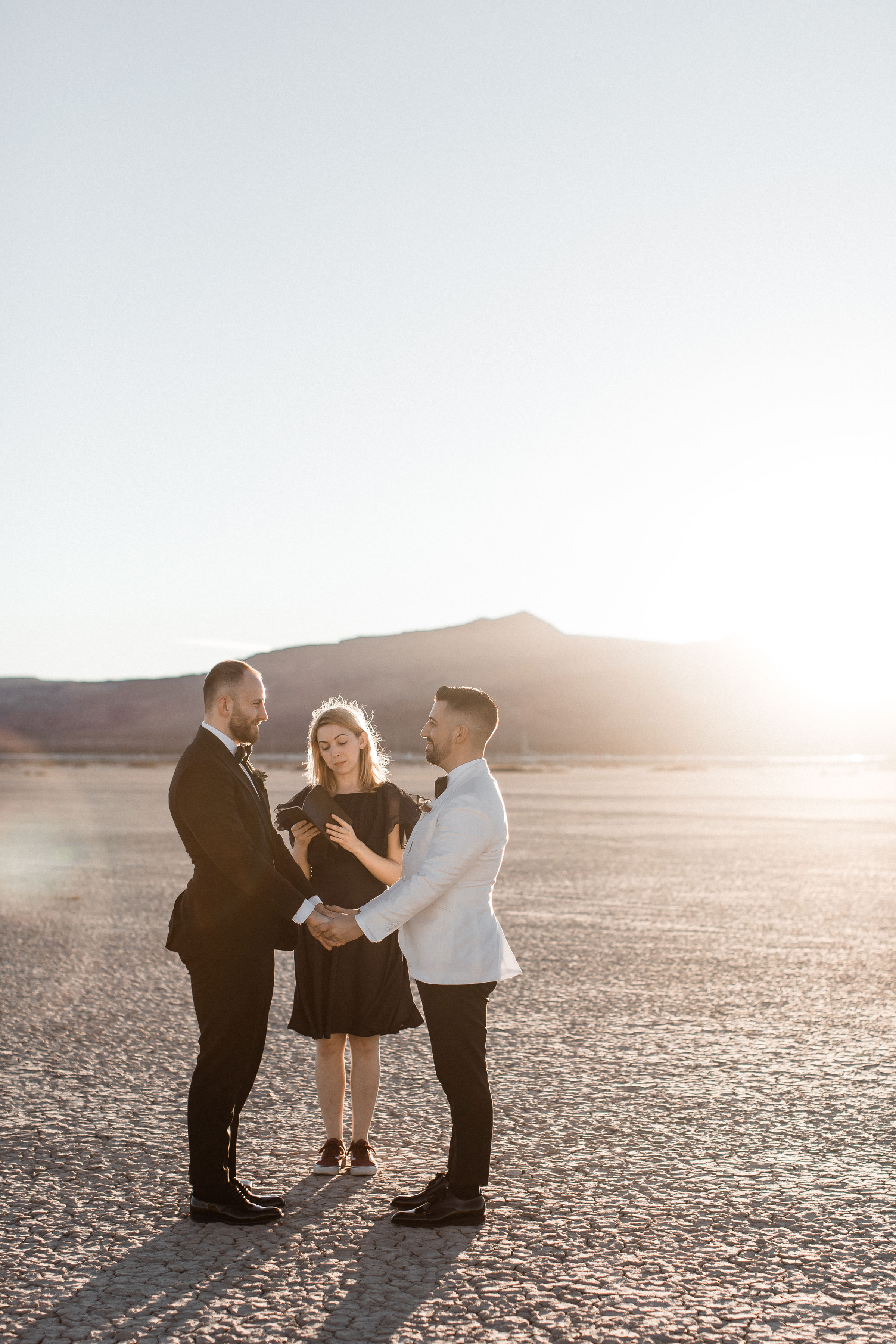 Ben and Ryan's Nevada Desert Elopement