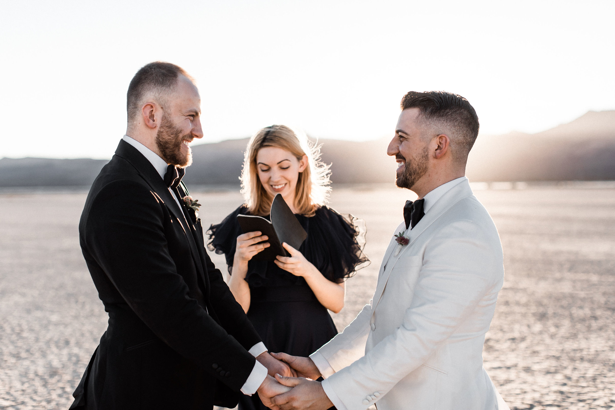 Ben and Ryan's Nevada Desert Elopement