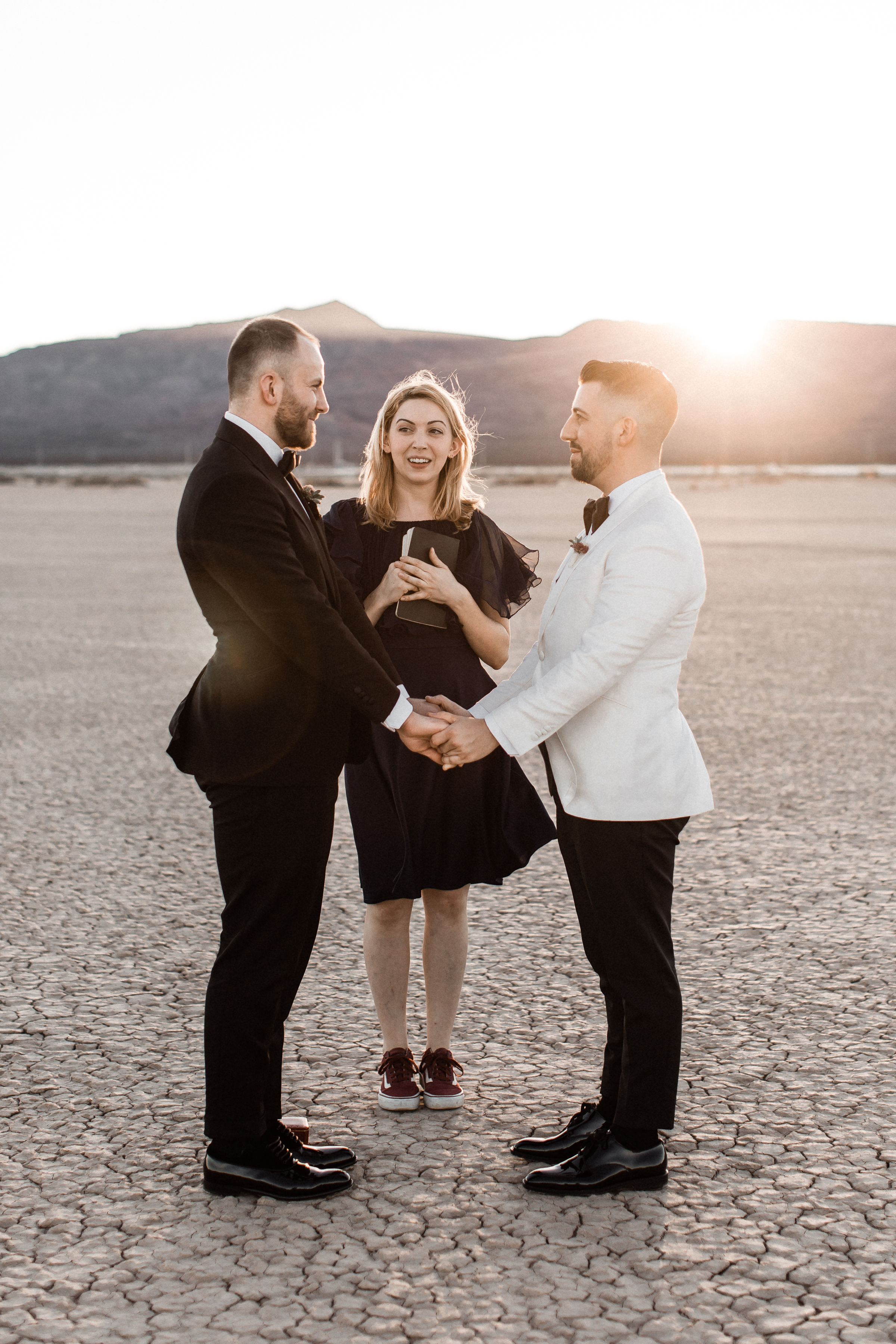 Ben and Ryan's Nevada Desert Elopement