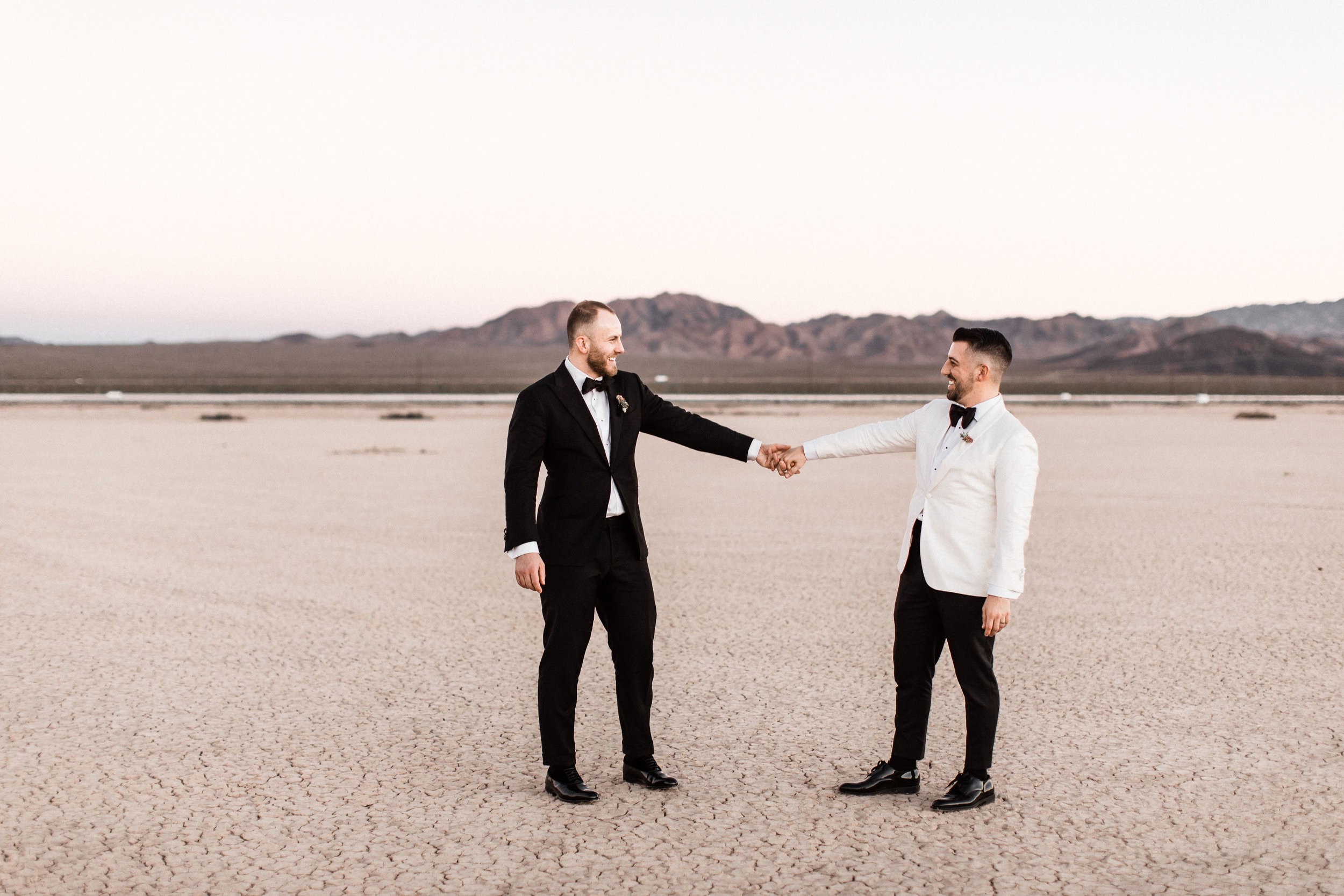 Ben and Ryan's Nevada Desert Elopement