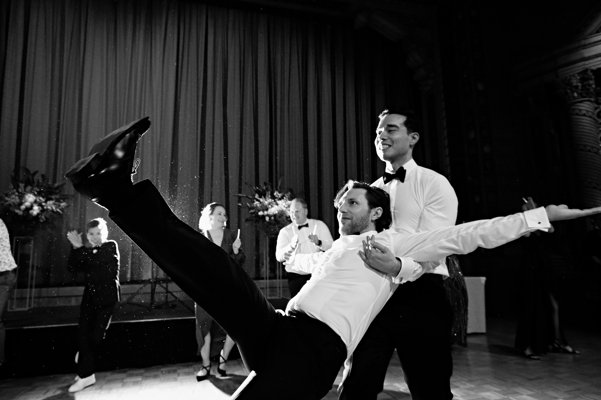 Plaza Ballroom Wedding on Mr Theodore. Photography by Eric Ronald
