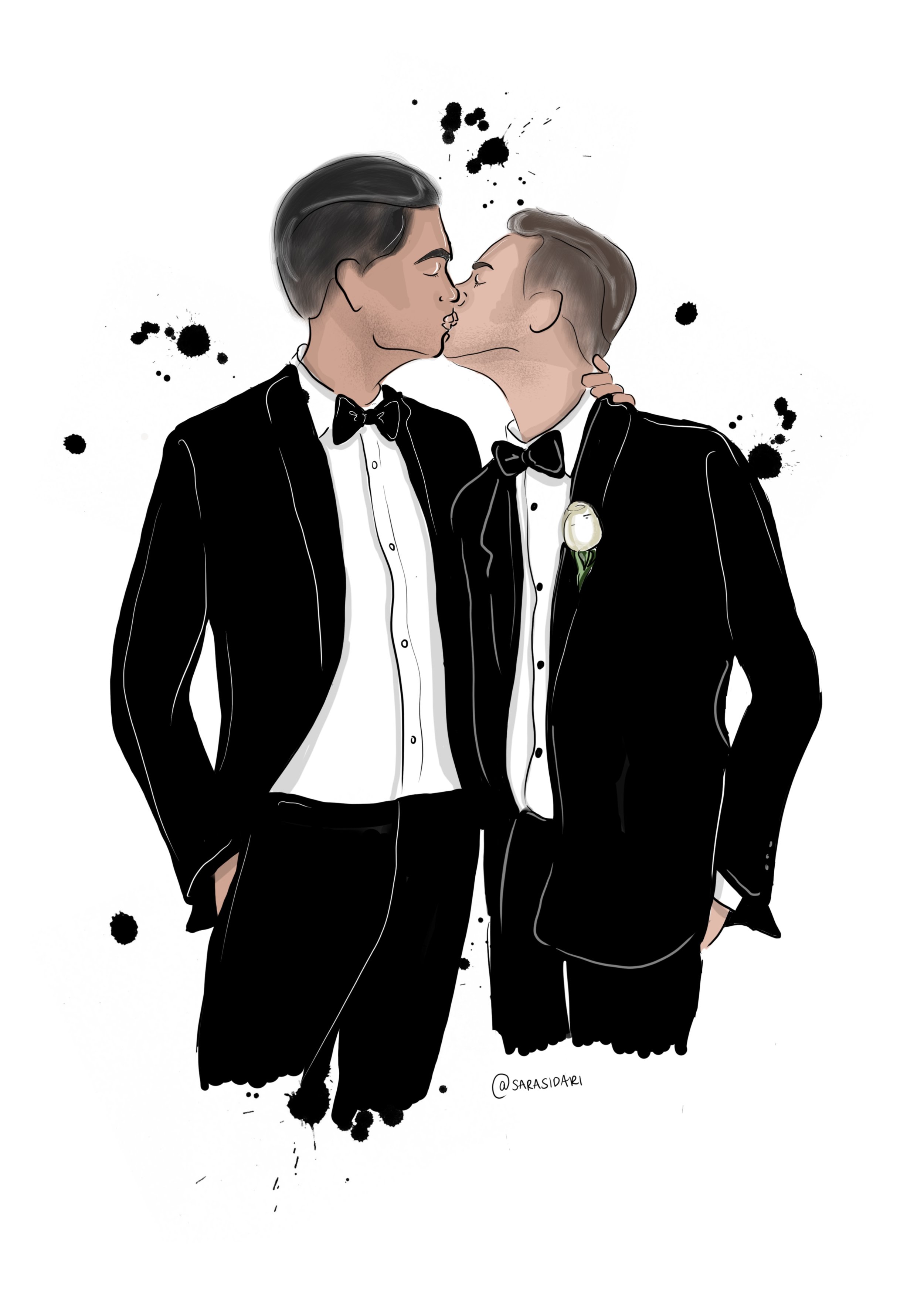 Sara Sidari: Wedding Illustrations