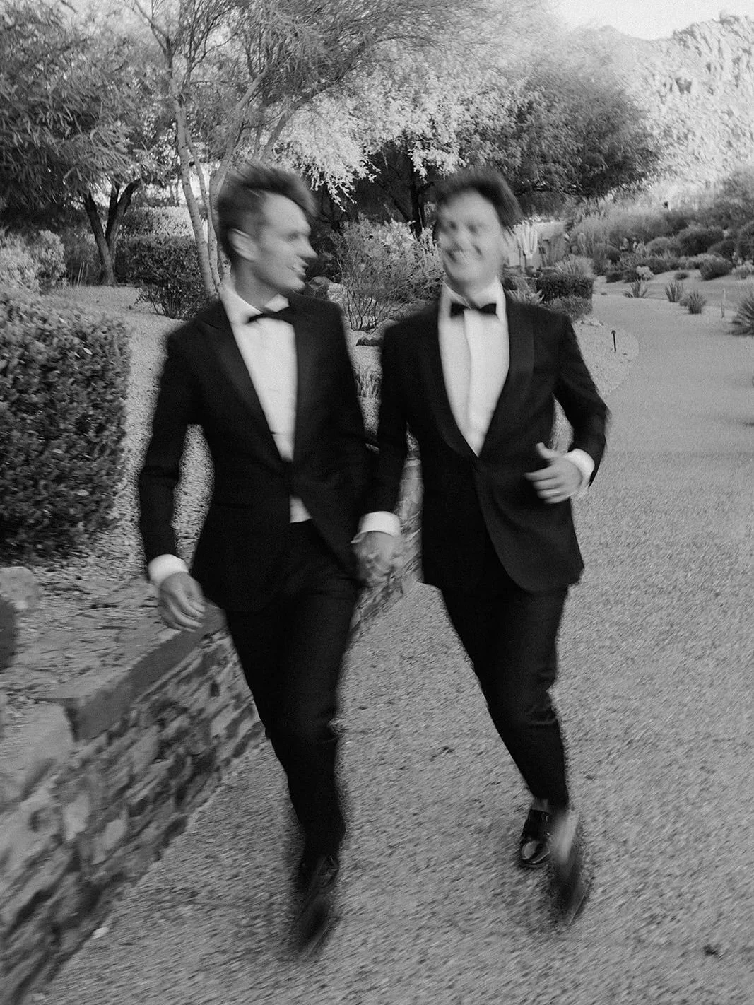 A look back at Jack and Brad&rsquo;s desert wedding, featured on THEODORE.

Photographer: @blakehogge 
.
.
.
.
#lgbtwedding #loveislove #lgbt #wedding #gaywedding #lgbtq #samesexwedding #lovewins #pride #lgbtqwedding #twobrides #lesbianwedding #insta