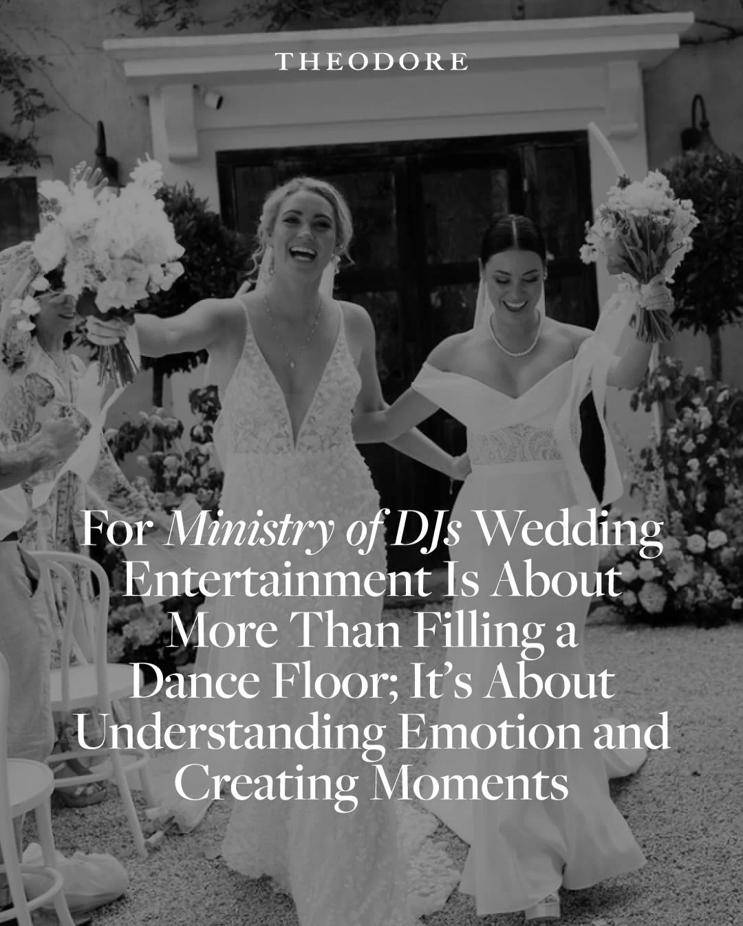 For @ministryofdjsentertainment, wedding entertainment is about far more than filling a dance floor. It&rsquo;s about understanding emotion, shaping atmosphere and creating moments that feel deeply personal to each couple. With decades of experience 