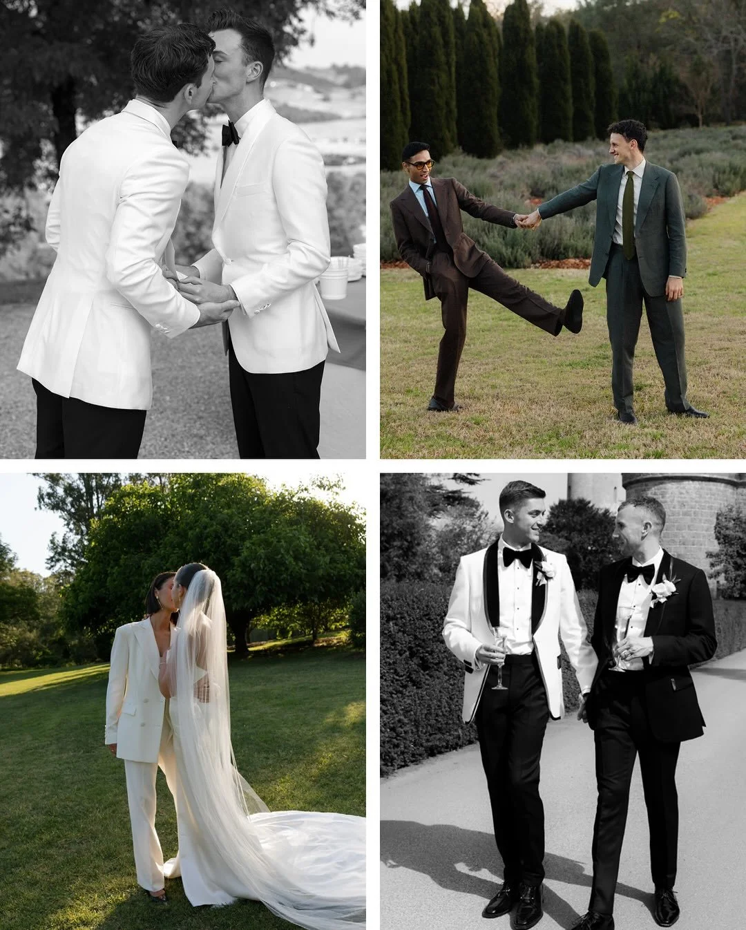 Four wedding stories coming to THEODORE&hellip;

1. Rhys and Lachlan by @pearcebrennanweddings 
2. Dulan and Nicholas by @benedictsutton 
3. Georgie and Nicole by @hungryhearts_co 
4. Thomas and Ashley by @barkerevans 

#twogrooms #twobrides #instaga