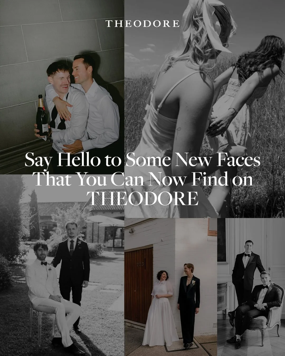 Say hello (👋) to some of the newest additions to THEODORE.

1. @m_milo___ 
2. @valentine_archive_weddings 
3. @mayabenfrejweddingph 
4. @samantha.heather 
5. @zephyrkok
