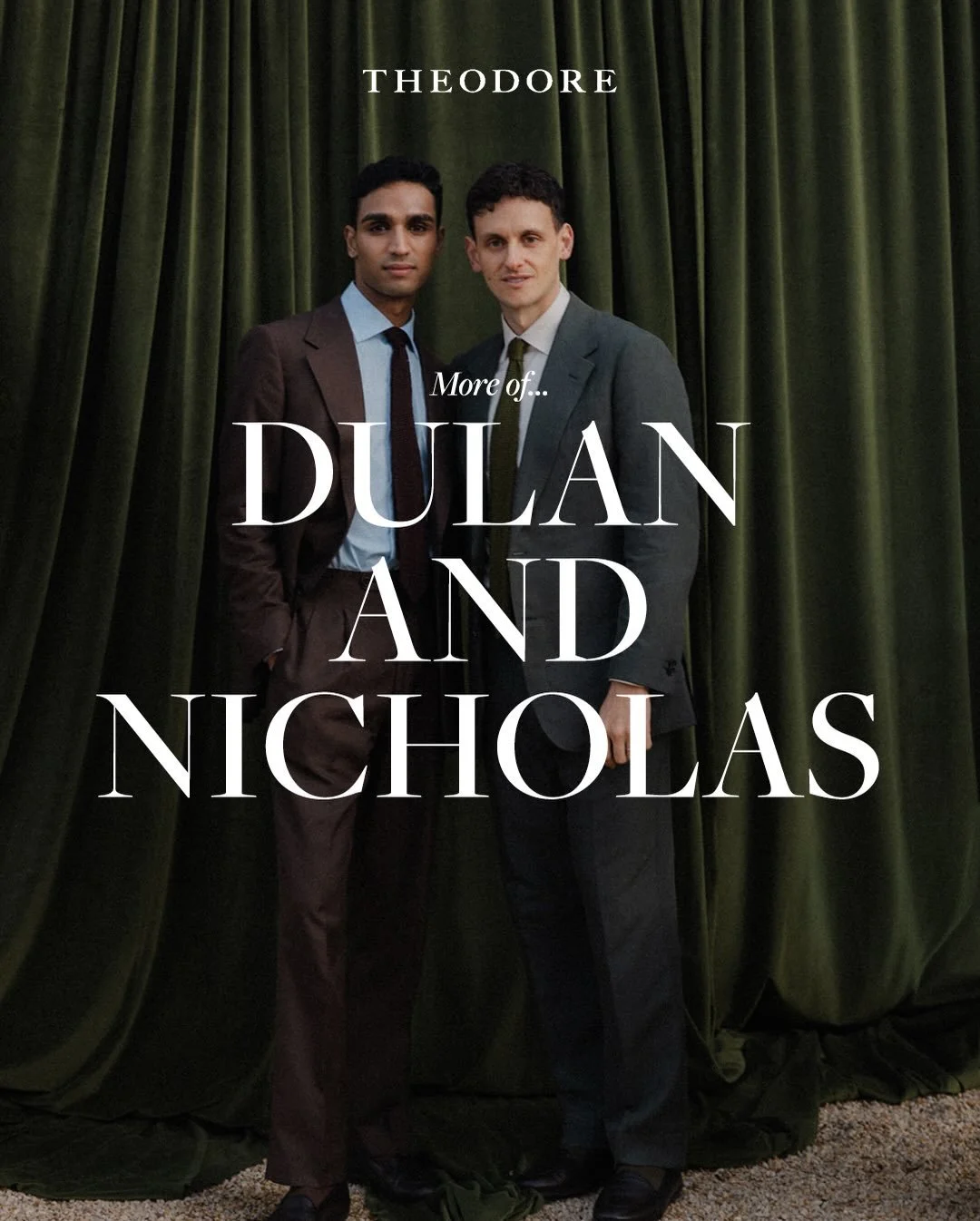 More of&hellip; Dulan and Nicholas&rsquo; winter wedding featured earlier today.

See their full story on THEODOREmagazine.com

Grooms: @dulangun and @scttng
Photography: @benedictsutton
Videography: @joyridefilms
Planning and Styling: @paloma.eventc