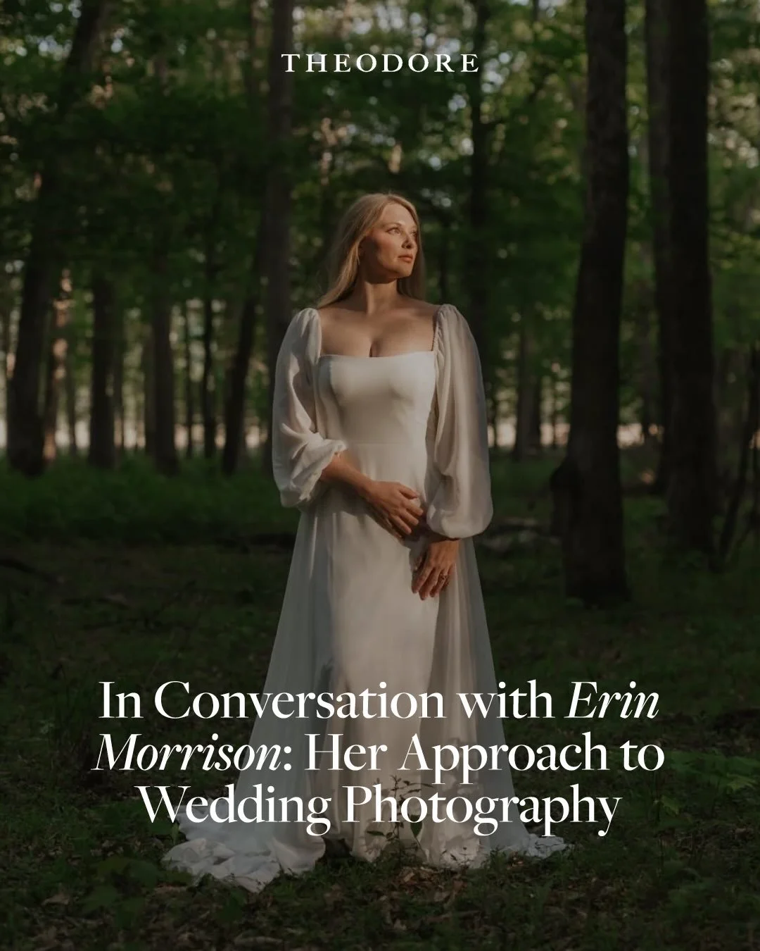 In Conversation: @erinm_photography 

Erin Morrison has been photographing weddings since 2012, guided by a deeply personal understanding of what it means to feel seen in front of the camera. Her work is people-first, shaped by honest conversation, e