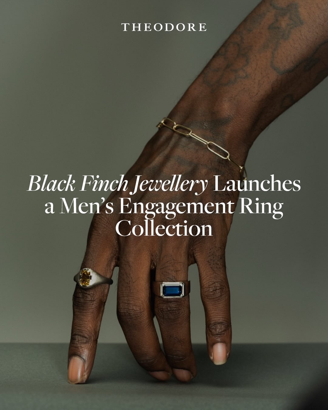 @blackfinch_jewellery has launched its new Men&rsquo;s Engagement Collection, a contemporary series of engagement rings and adornments designed to celebrate commitment beyond traditional jewellery conventions.

The brand has long resisted rigid categ