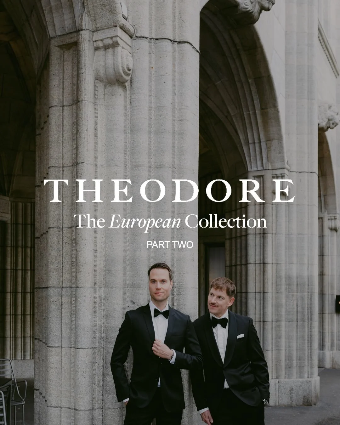Introducing: The THEODORE European Collection Part Two.

A showcase of some of Europe&rsquo;s most talented LGBTQI+ inclusive wedding brands. Creatives, storytellers and visionaries who are helping shape the future of weddings through exceptional wor