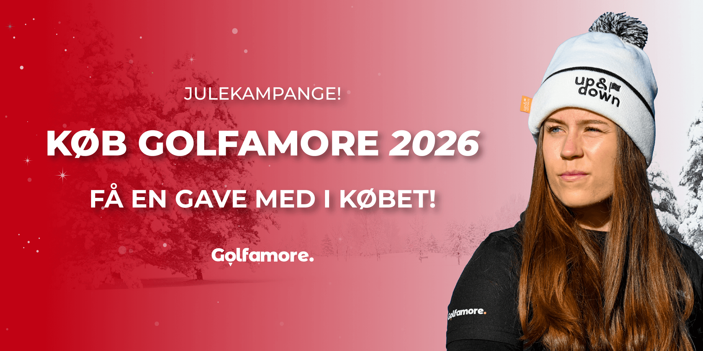 Julegaven der giver mere golf - køb Golfamore-kortet! 🎁