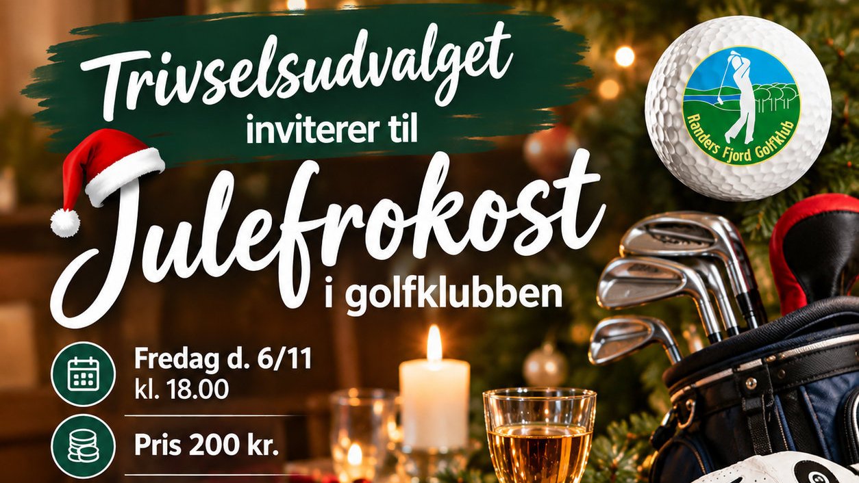 Årets julefrokost 🎄. Trivselsudvalget inviterer