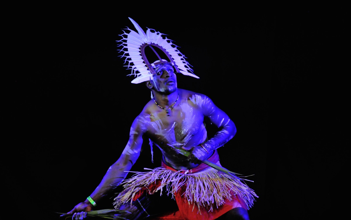 Ses Bero of Baiwa Dance Company Photographer: Wayne Quillian