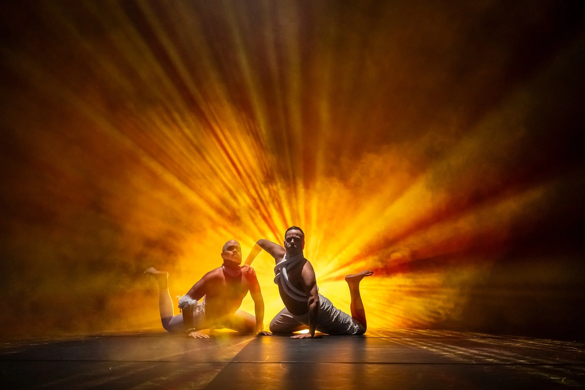 yiradhu marang Wiradjuri to Gadigal

Step into Garabari, Wiradjuri for Corroboree. 

Acclaimed choreographer Joel Bray transforms the Northern Broadwalk of the Sydney Opera House into a massive open-air dance floor, inviting everyone - families, frie