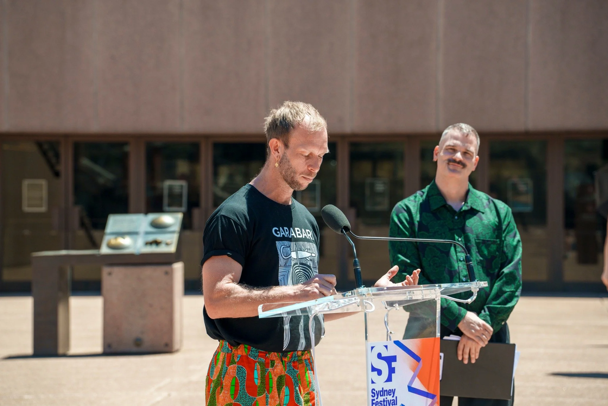 Joel Bray Dance x BlakDance x Sydney Festival 🤝🏾 

What we have created together is bigger than the sum of its parts. Elders, artists, dancers, crew, producers, presenters, community = ceremony and celebration on the harbour at Sydney Opera House.
