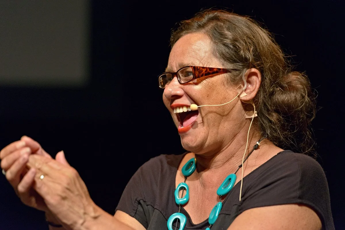 Aboriginal and Torres Strait Islander readers are advised that the following tribute contains names and images of deceased persons.

BlakDance acknowledges the passing of Rhoda Roberts AO, Widjabul Wia bal woman of the Bundjalung Nation, and one of t