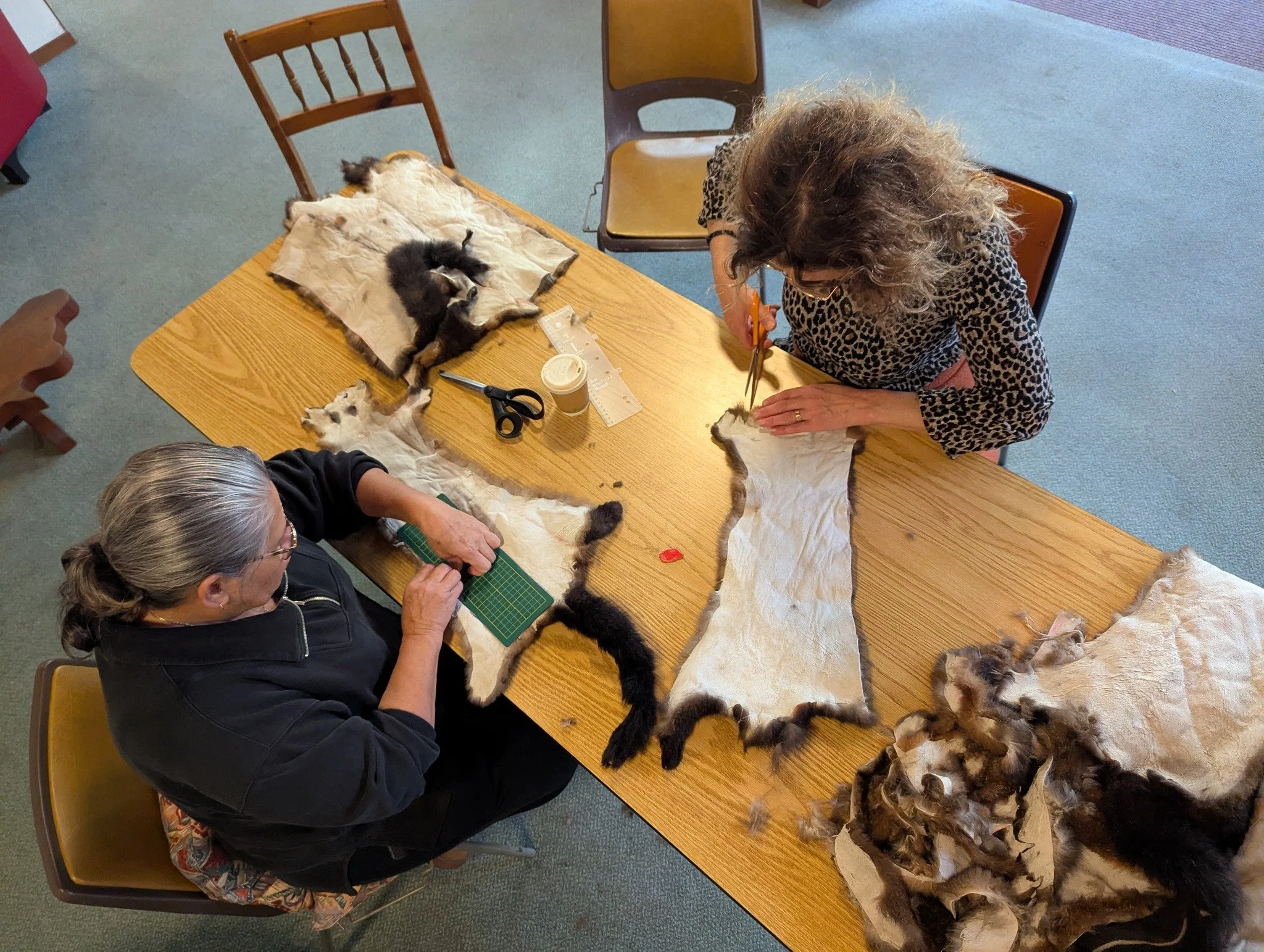 GUURANDA x RISE Community Cloak Making Workshops with Narungga Elder Aunty Lynette Newchurch.