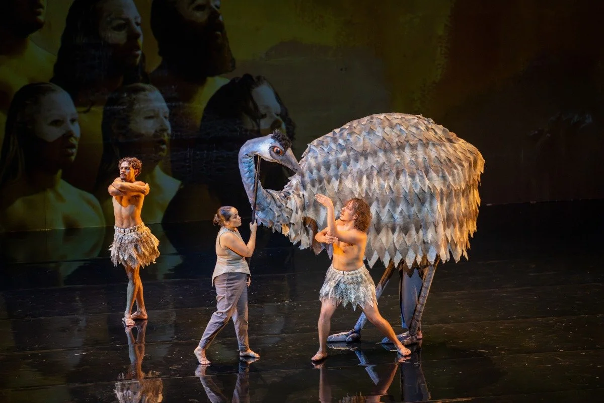 This weekend at RISE Festival 2026 in Findhorn, Scotland Narungga-led contemporary multidisciplinary performance work GUURANDA transforms, weaving together Narungga stories and stories of the Scottish Highland Clearances, different experiences of dis
