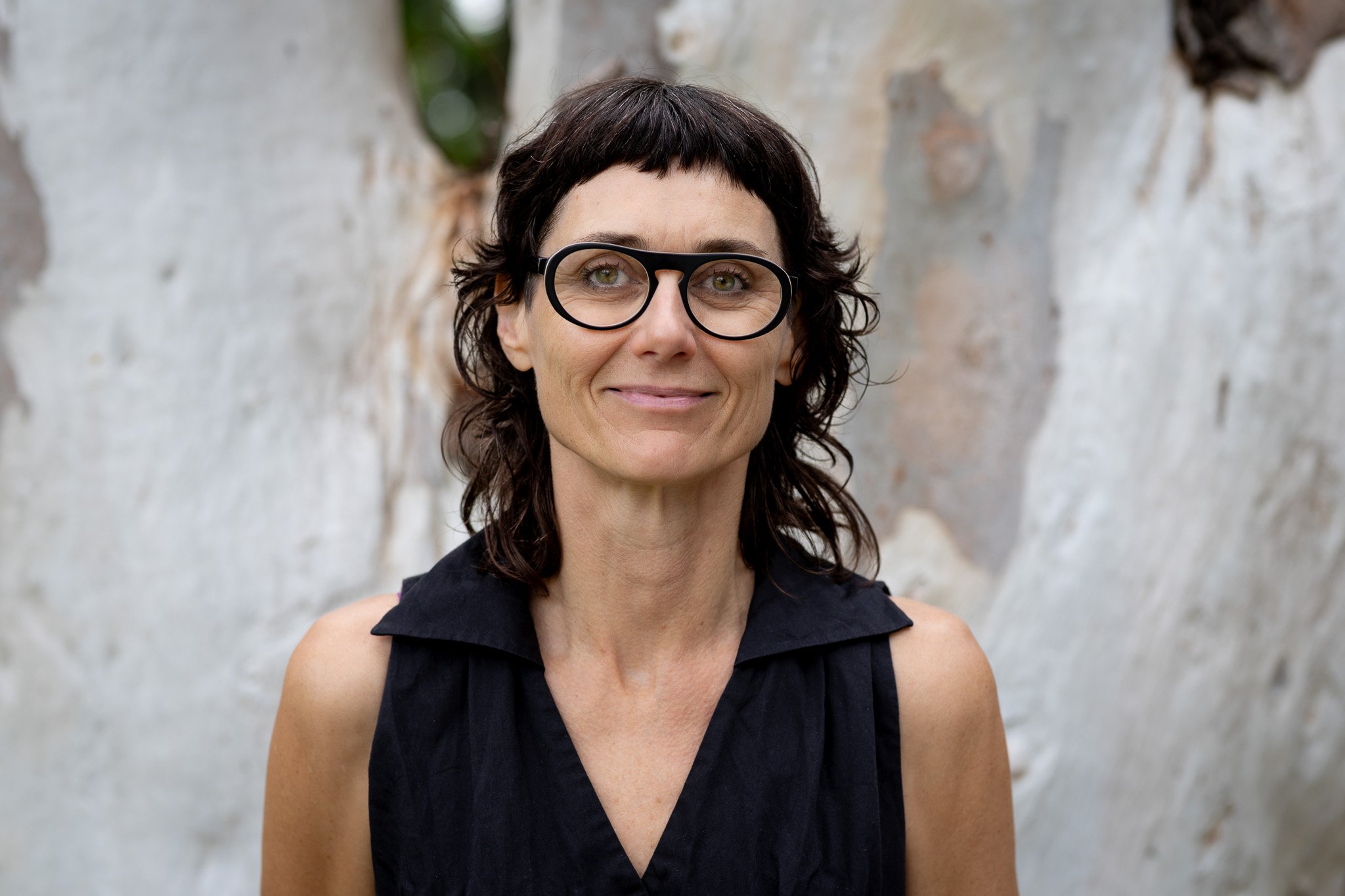 A photo of Dr Rachael Swain, Co-artistic Director at Marrugeku.