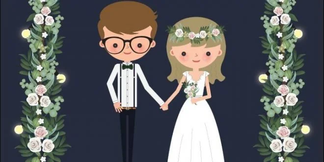 Cartoon-wedding-invitations-tuck-in-neatly-between-these-two-ends-of-the-‘wedd-660x330.jpg