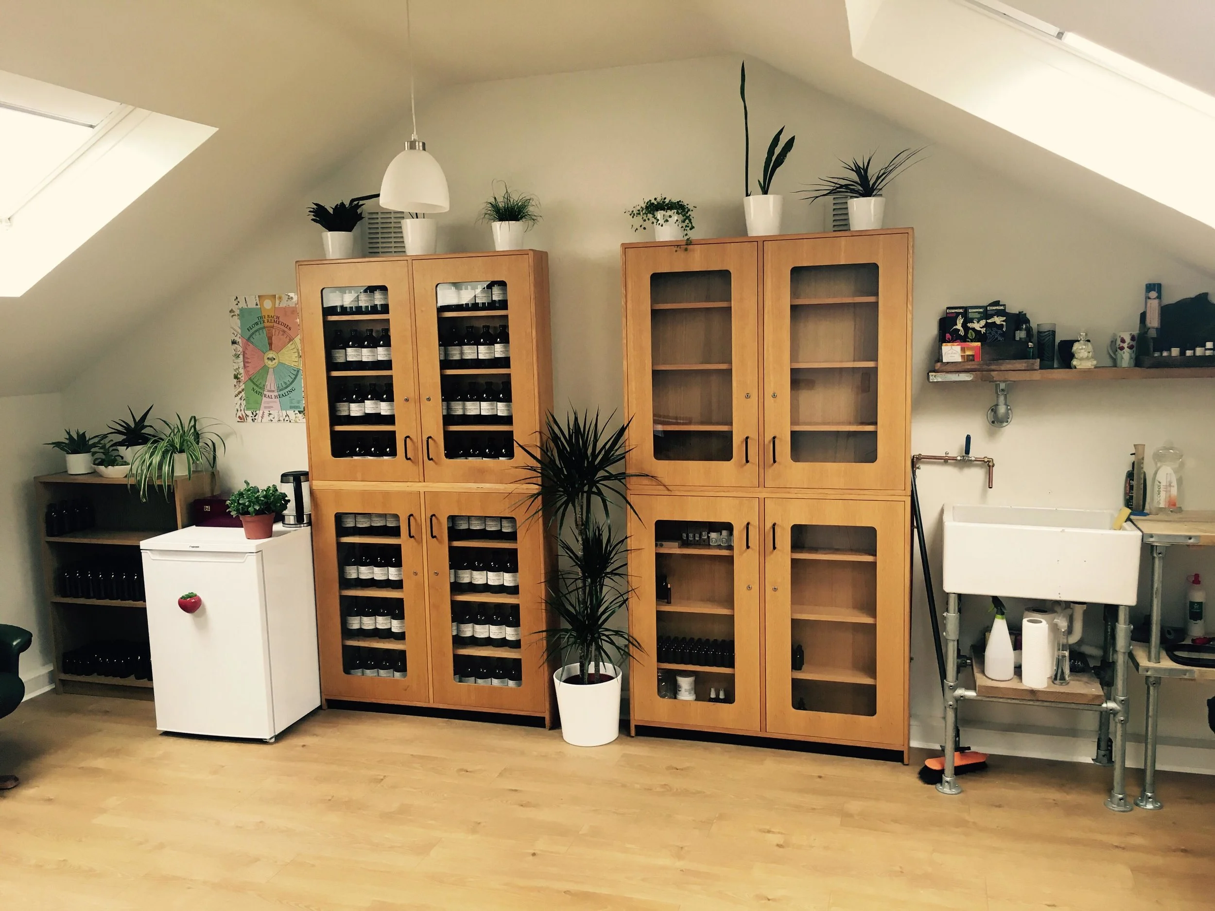The dispensary at Jonny's Apothecary