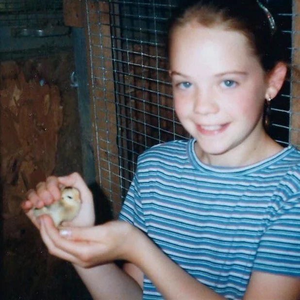Much like this chick that young Hazel Stark is holding, our campaign is just 3 days old right now!