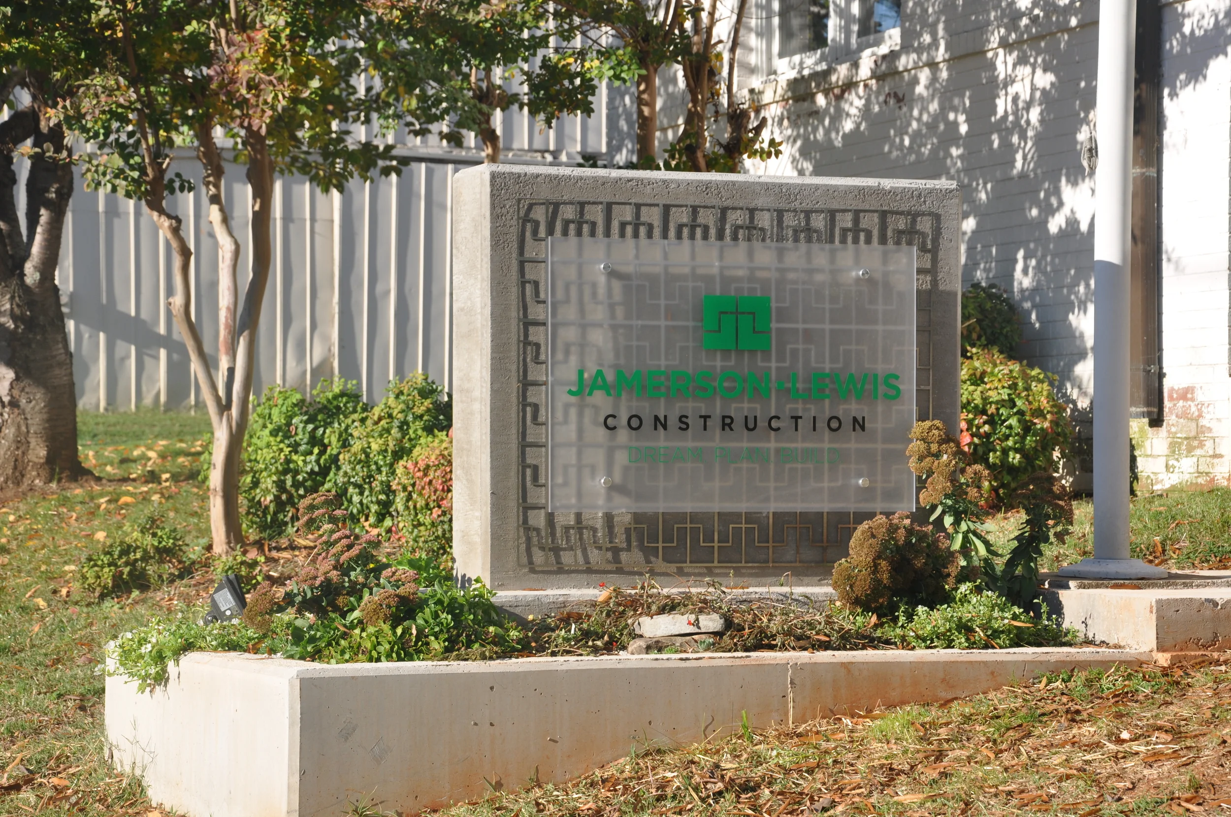 Jamerson Lewis Construction Sign.JPG