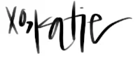 xo, katie