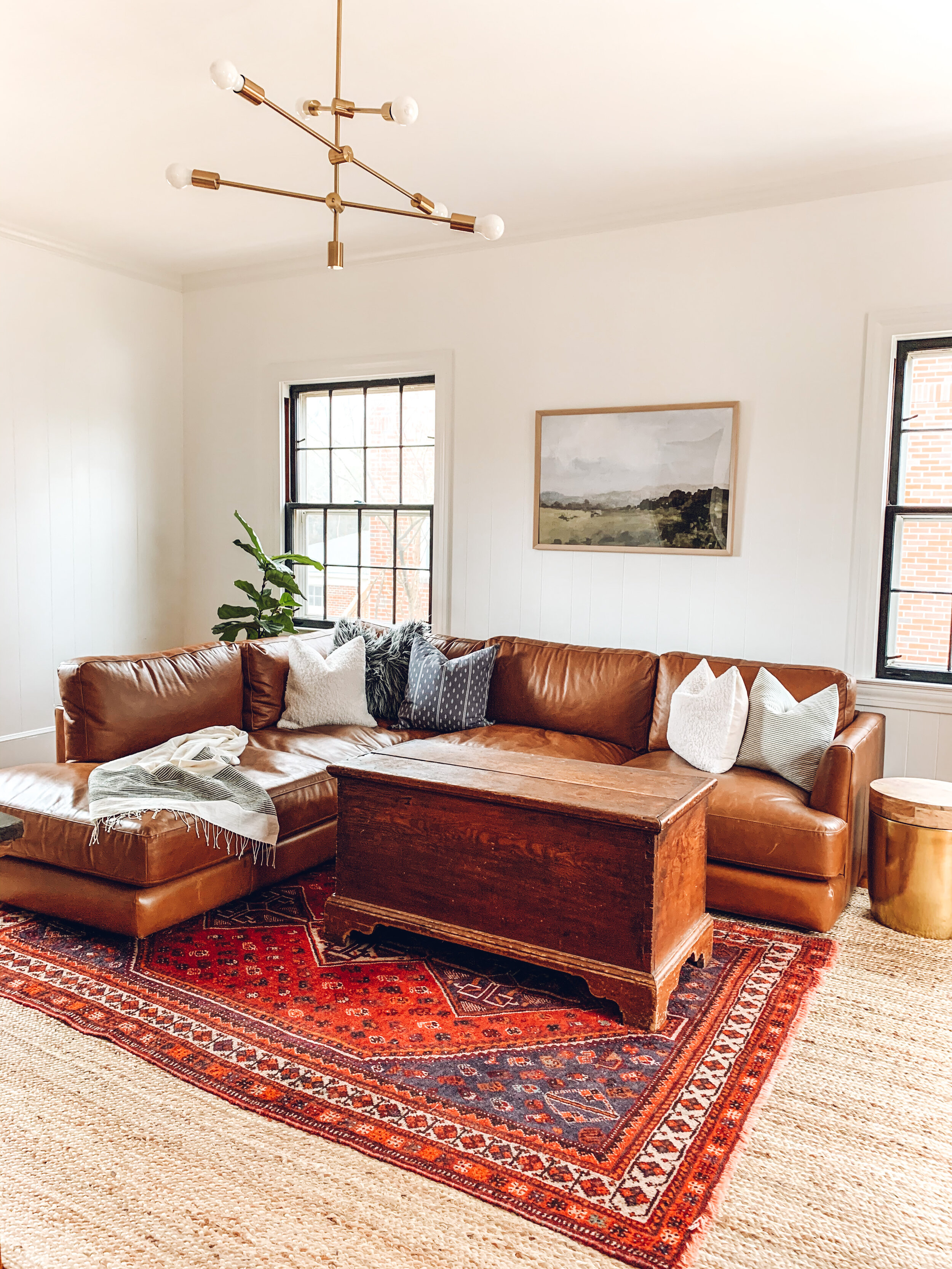 Living Room renovation & West Elm Couches — katie bowling home