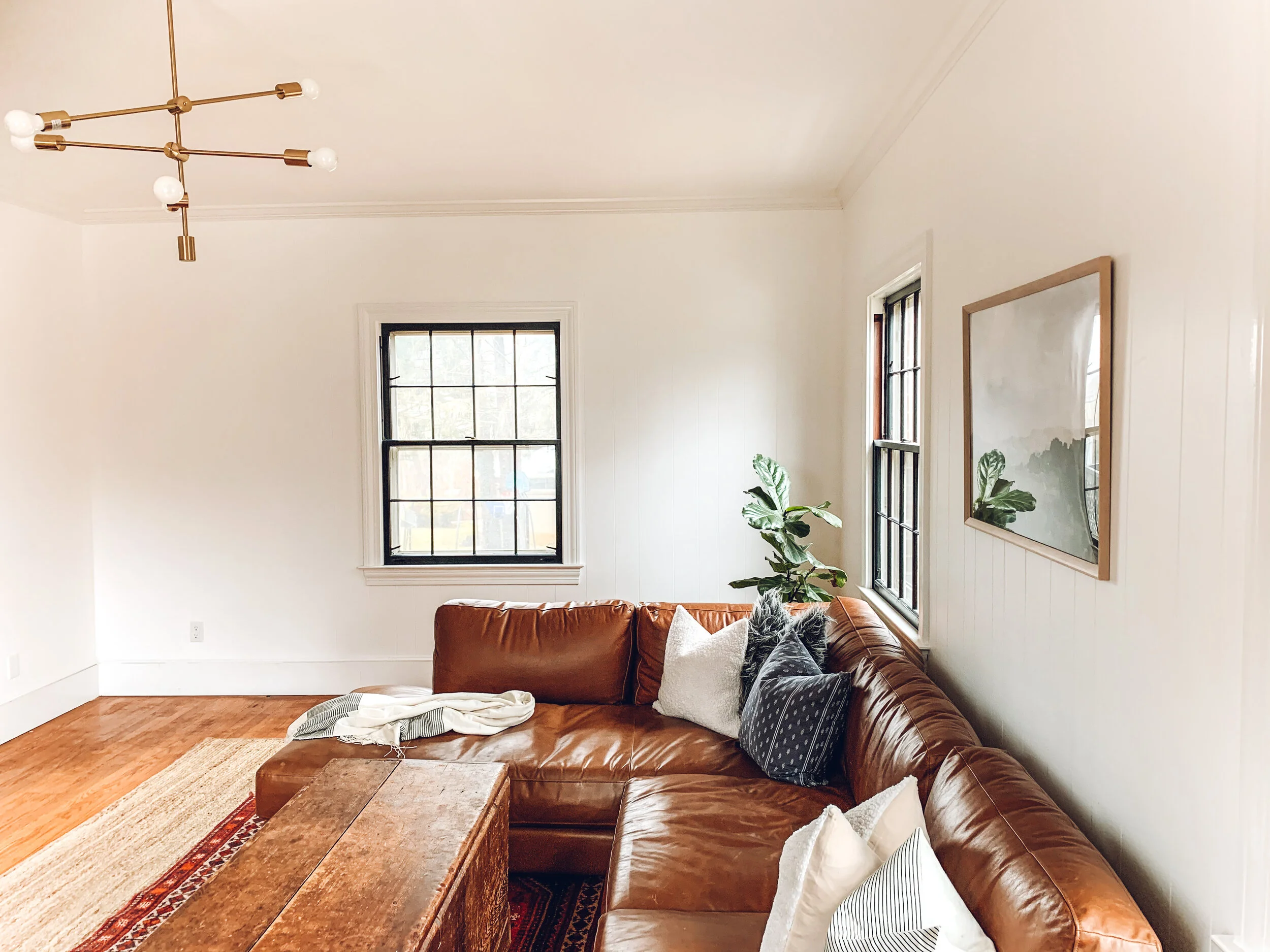 Living Room renovation & West Elm Couches — katie bowling home
