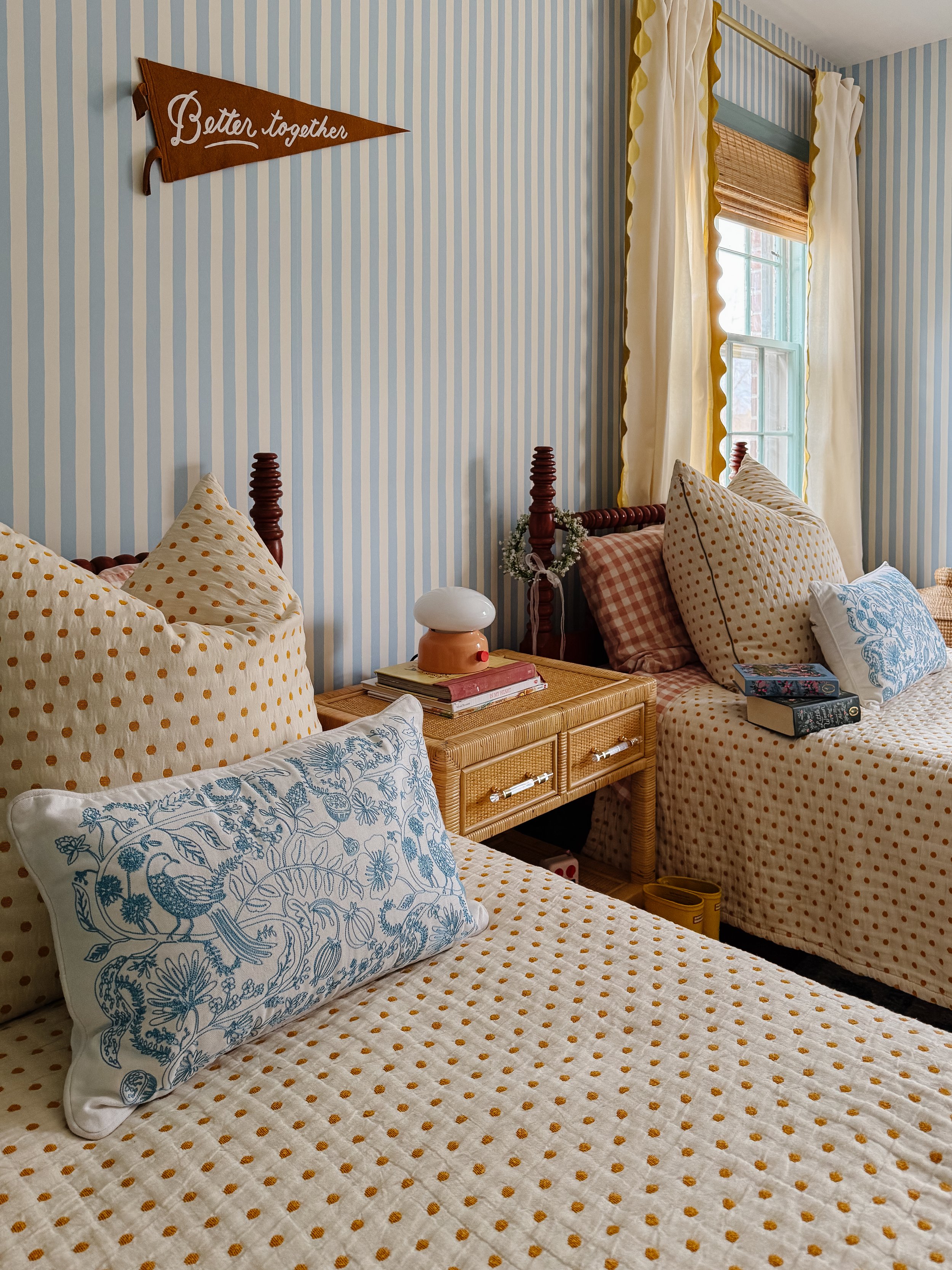 Girls' Room Part 2: wallpaper + finishes