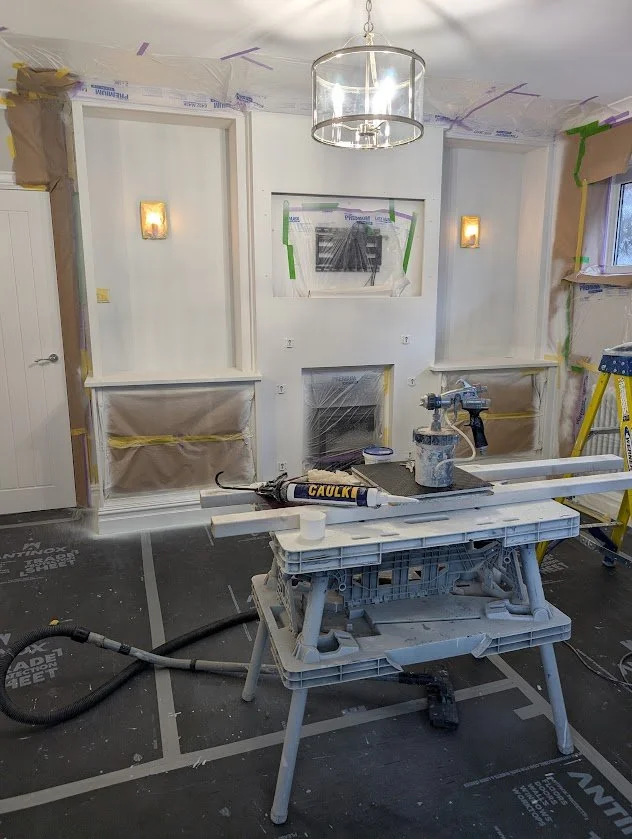 Preparation for spraying