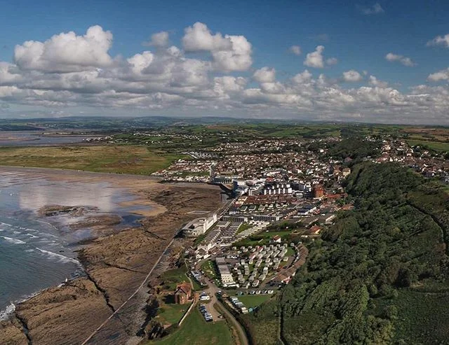 There&rsquo;s no place like home #westwardho .
.
.
.
.
#dji #dronestagram #inspire2 #droneoftheday #devon #seaside #beach #uktourism #britishsummer