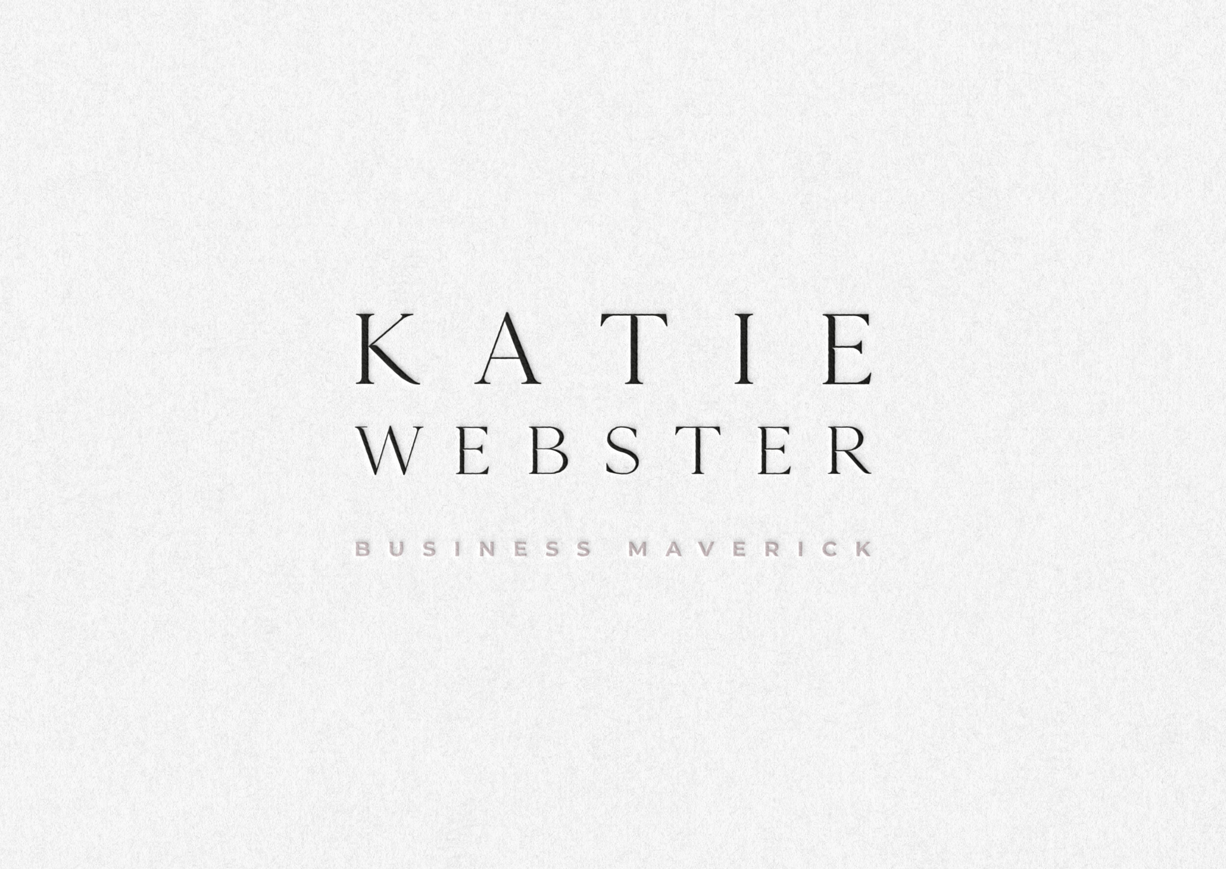KATIE WEBSTER, BUSINESS STRATEGIST 