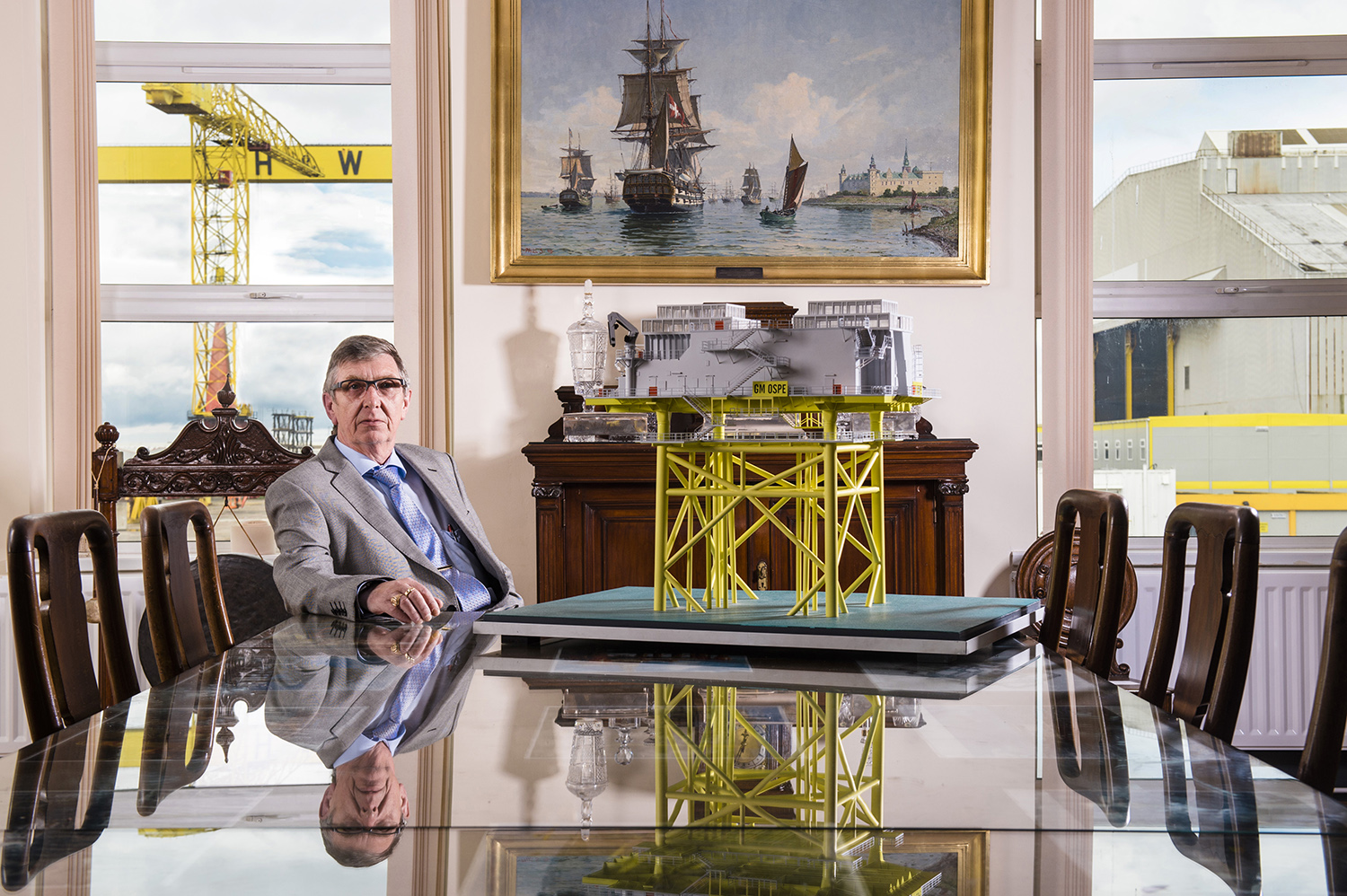 Robert J Cooper; CEO Harland & Wolff. Picture: Elaine Hill