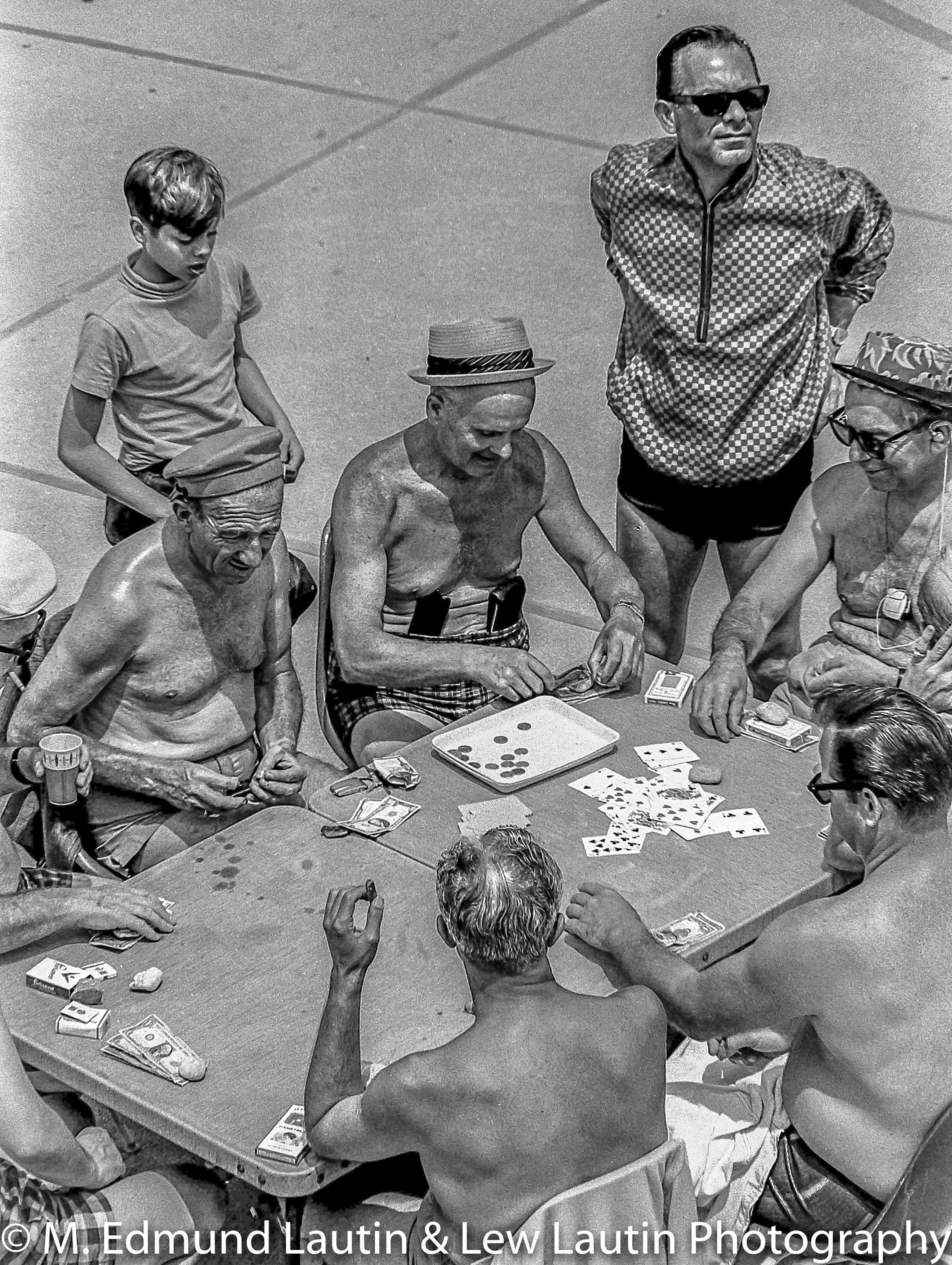 Playing Poker at The Silver Gull