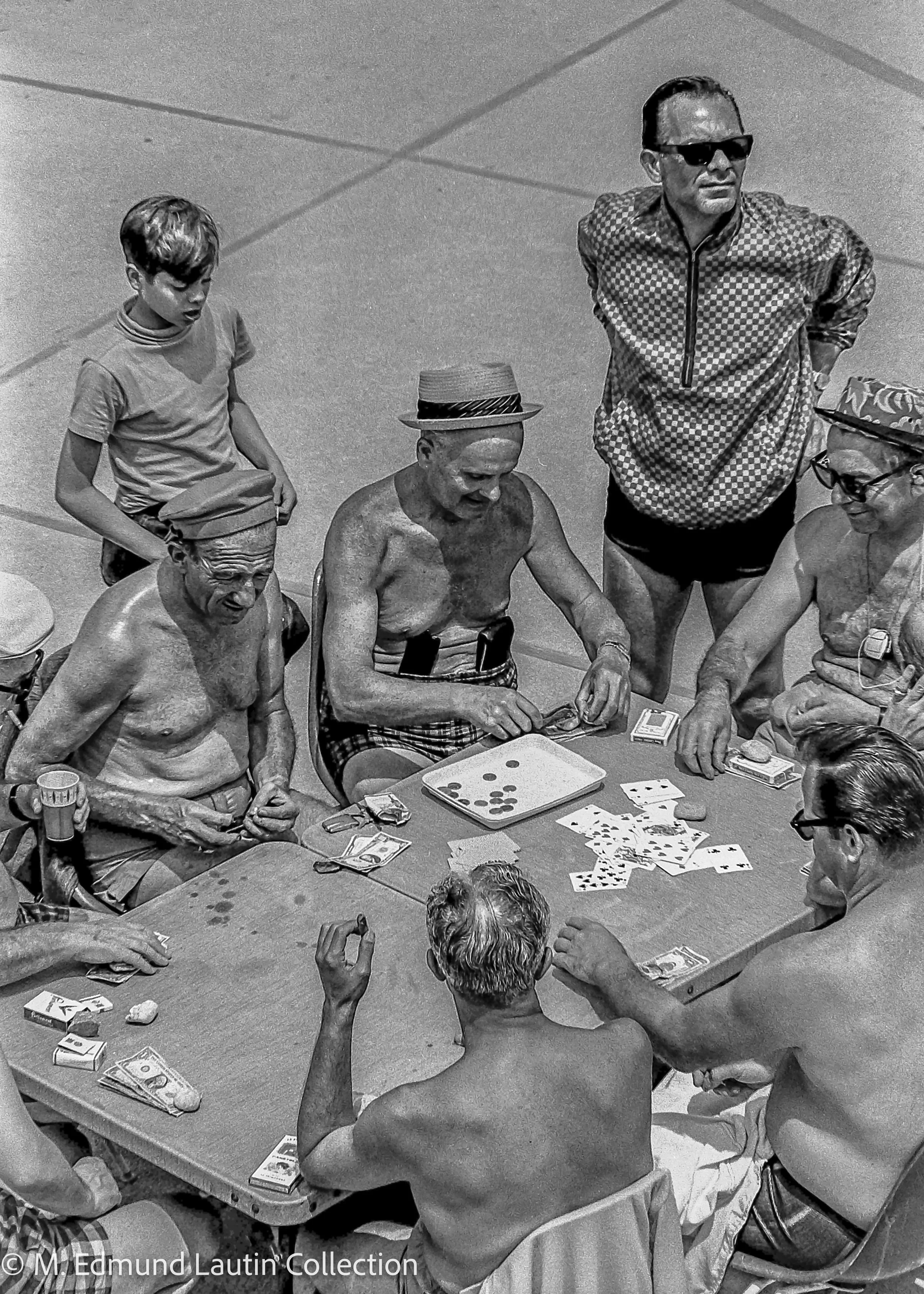 Playing Poker at The Silver Gull 