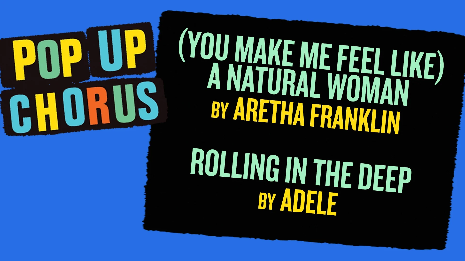 PopUp Chorus on Friday, October 5 at The Pit in Chapel Hill, 462 W. Franklin St., Chapel Hill, NC 27516 . Doors at 6:30 p.m., singing at 7:00 p.m. Tickets $13 adults. Tickets and information HERE .