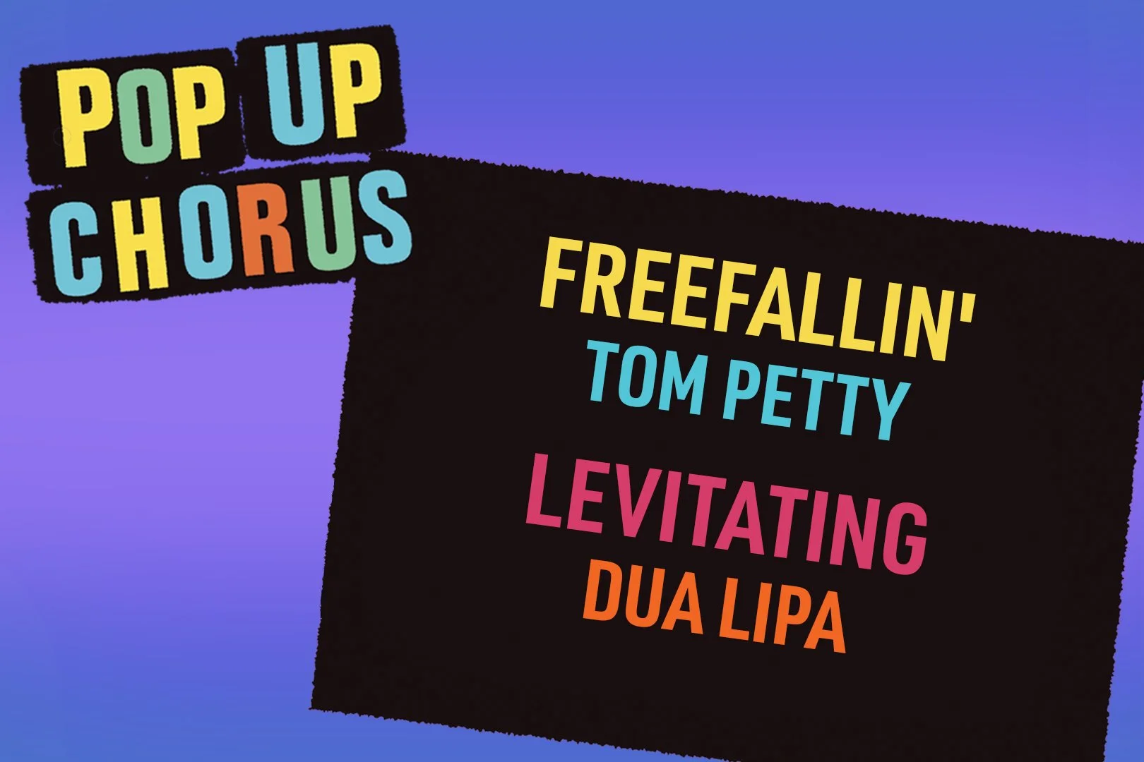 SING TOM PETTY AND DUA LIPA