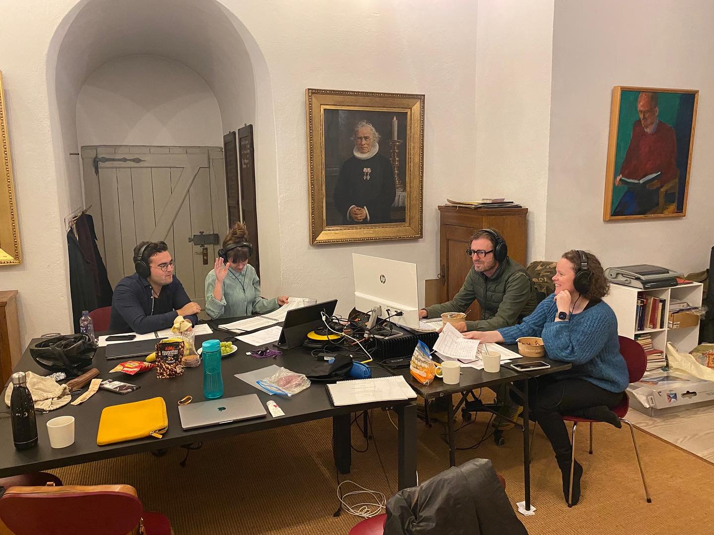 Post-production. It takes a village to make the tones of a church organ be heard crisp and clear when recorded. 

Come hear the result of the quadraphonic sound experience when we bring it into the block box at @dansehallerne February 25th - March 1s